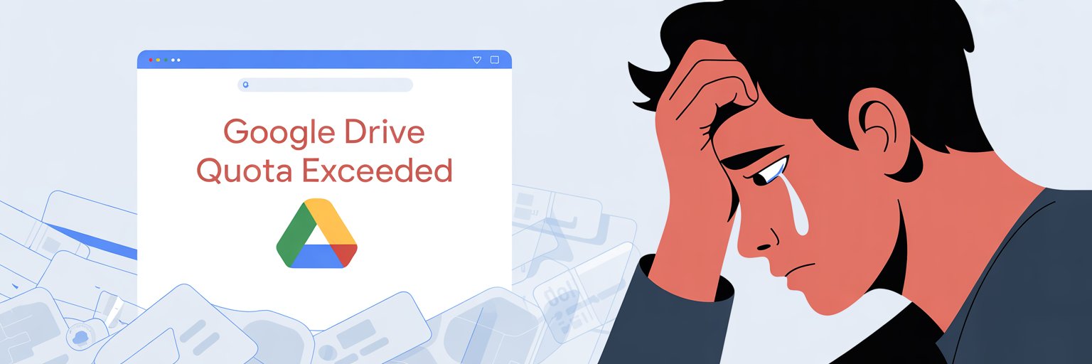 Google Drive Quota Exceeded