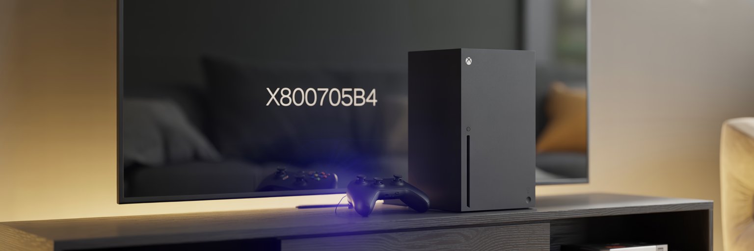 Xbox 0x800705b4