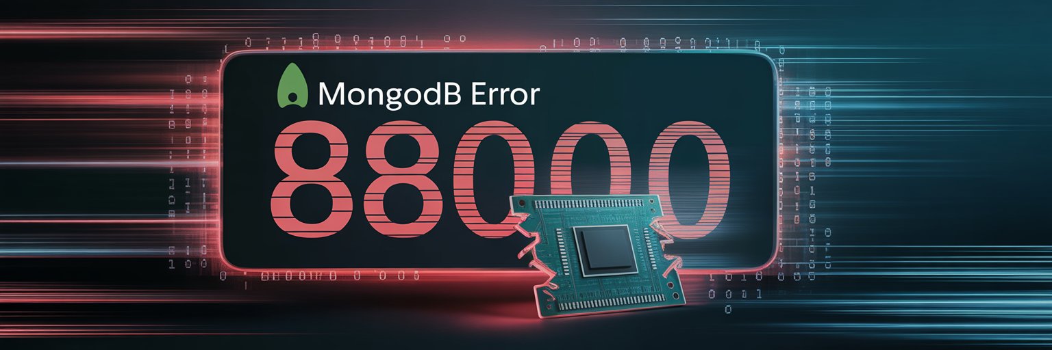 MongoDB Error 8000